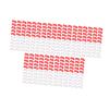 Menolana Modular RC Crash Resistant Fences Expandable Road Barriers,DIY Modular Racing Course for 1/14 to 1/28 Scale RC Models Accessory Sturdy, 300 Pieces view 1