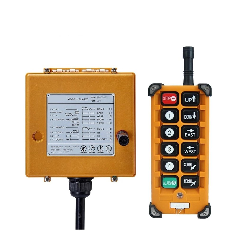 USUFKCXDG 1pc ACDC24-95V Remote Control 1 Transmitter + 1 Receiver F23-A