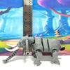 3D Printed Elephant, Articulated Flexible Joint Animal Figurine, Stress Relief Fidget Toy, Elephant Figurine, Articulated 3D Printed Poseable Desk Pet - AE002 view 4