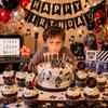 12 PCS Music Notes Cupcake Toppers Glitter Guitar Rock Cupcake Decoration for Music Theme Party Kids Birthday Party Decorations Supplies view 2