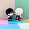 niannyyhouse Baseball Jacket and Jeans Doll Clothes Set, 15-17cm Plush Animal Accessories, Stuffed Toy Dress Up Outfit (Black) view 2