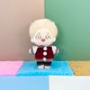 niannyyhouse Baseball Jacket and Jeans Doll Clothes Set, 15-17cm Plush Animal Accessories, Stuffed Toy Dress Up Outfit (Black) view 3