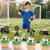 12 PCS One Soccer Ball Cupcake Toppers with Jersey Trophy Shape Cupcake Picks for Sports Themed Baby Shower Kids 1st Birthday Party Decorations Supplies view 2