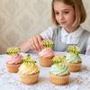 10 PCS Diamond Cupcake Toppers Gold Acrylic Diamond Shape Cupcake Decoration for Celebrations Wedding Engagement Anniversary Party Cupcake Decoration Supplies view 2