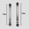 Parts For MN D90 D91 D96 D99 D99S MN90 1/12 8pcs Metal Chassis Pull Rods Fixed Link Suspension Tie Rod RC Car Upgrade Parts(Black) view 2