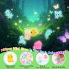 100pcs Mini Glow in The Dark Animal Resin Models, Mystery Resin Animals Blind Bag, Mini Luminous Farm Ocean Figures, Animal Miniatures for Fairy Garden Accessories, Random Design view 3