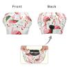 Kids Cooking Apron Functional Merry Christmas Pink Flamingos Kids Apron Chef Hat Set for Children Gifts 3-12 Years Old view 2