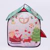Christmas Pop Up Play Tent for Kids - Santa Snowflake Indoor Outdoor Playhouse with Carry Bag, Easy 30 Second Setup, Foldable Gift for Toddlers Boys Girls Ages 3 4 5 6 7 8 view 3