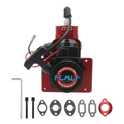 FLMLF CNC 32CC Marine Engine Kit Red for Zenoah CY QJ Gasoline Marine Rc Boat