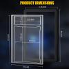 1 Pack Graded Card Slab with PSA Slab Bumper Set, Hard TPU PSA Slab Bumper Protector Guard Graded Card Slab Protectors with Label Position for Game Cards, Sports Cards, Trading Cards view 2