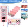 Christmas Money Holders, 5Pcs Christmas Money Holders for Cash, 10 Slots DIY Creative Envelopes for Kids view 3
