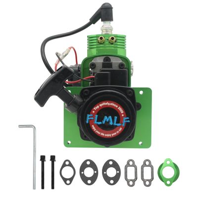FLMLF CNC 32CC Marine Engine Kit Green for Zenoah CY QJ Gasoline Marine Rc Boat