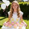 12 Pcs Gold Glitter Sweet 16 Cupcake Topper Number 16 Cupcake Toppers Sixteen Years Old Cupcake Decor for Kids Wedding Anniversary Party Decorations view 2