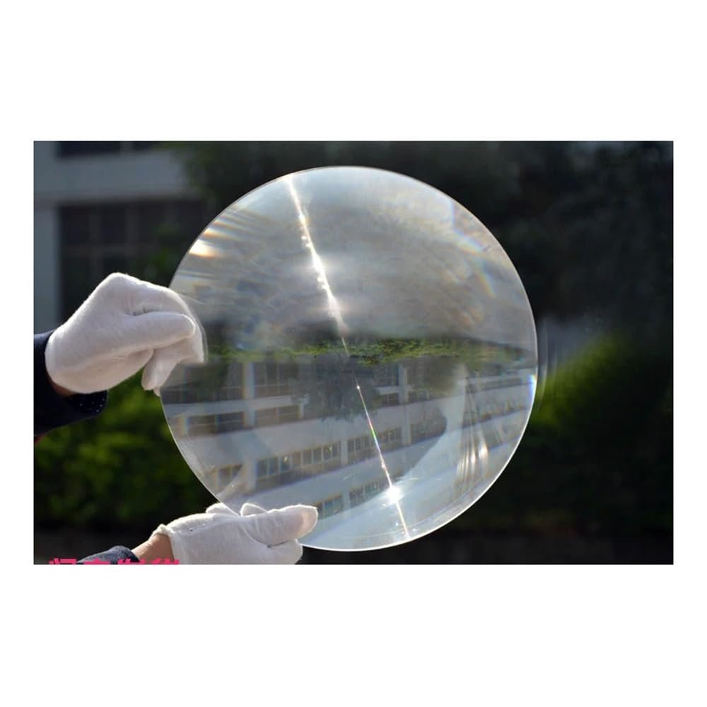 Microscope Accessories Kit Large Optical Solar Fresnel Lens Focal Length Big Solar Concentrator Magnifying Glass Lenses Microscope Slides(70MM_2MM)