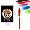 SCStyle Invisible Ink Pen 28Pcs with UV Light Magic Marker for Secret Messages, Writing Information for Birthdays, Easter, Halloween, Christmas Gifts for Students view 2