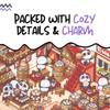 3D Sticker Therapy Scene for Adults & Kids, Detailed Cozy Room Stickers, DIY Sticker Scenes Kit with Tweezer for Relaxing & Fun, Cute Korean Style Isometric Miniature House & Room Sets view 4