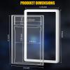 1 Pack Graded Card Slab with PSA Slab Bumper Set, Hard TPU PSA Slab Bumper Protector Guard Graded Card Slab Protectors with Label Position for Game Cards, Sports Cards, Trading Cards view 2