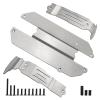JOYSOG Stainless Steel RC Chassis Guard for Traxxas Mini Slash 4X4 Chassis Armor Protection Skid Plate view 1