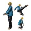 Asakura Shin Action Figure - 6.5'' Super Action Statue Anime Figurine Sakamoto Figure Model - Articulated Joint Movable Figures view 1