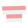 Colaxi DIY Modular RC Track Set Crash Resistant Fences Expandable Adjustable for 1/14-1/28 RC Vehicles Lightweight Accessories, 300 Pieces view 1