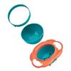 HAKIDZEL Rotary Balance Bowl for Rotating Feeding Bowl with Smooth Rounded Edges Cartoon Design Safe for Self-feeding and Home Use view 1