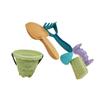 FELTECHELECTR Beach Interactive Sand Castle Playthings Lightweight Outdoor Sand for Creative Imagination Enhancing Pail and Molds Random Color view 1