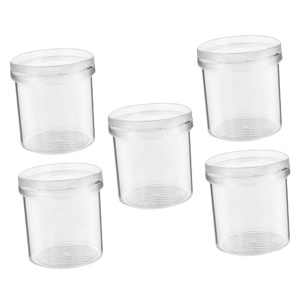 HAKIDZEL 5Pcs Outdoor Bug Viewer Magnifying Jars Transparent Insect Observation Boxes for Science Exploration Nature