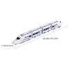 BRIGHTFUFU Electric Train High-Grade Plastic Educational Electric with Smooth Edges Safe for Boys Portable Four-Carriage High-Speed Train view 2