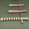 ZGHQHCDRH 3D Printed Transforming Toy Sword, Multi-Color, Articulated Design view 2