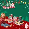 DIY Puzzle Santas Gift Train Set TrainClassic Christmas Cecor,Holiday Party Centerpieces, Deliver Holiday Cheer in Style (Classic Model B) view 3