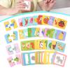 FytStycale Matching Puzzles Educational Travel Toy Learning Activities Brain Teaser Shadow Matching Game for Ages 3+ Years Old Children view 2