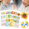 FytStycale Matching Puzzles Educational Travel Toy Learning Activities Brain Teaser Shadow Matching Game for Ages 3+ Years Old Children view 3