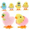 FELTECHELECTR 6pcs Wind Up Chicken Clockwork Walking for Easter Party Favors Mechanical view 1