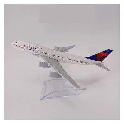 ZFQSEXTWT 16cm for Boeing B747-400 Airbus Alloy Die-Casting Aircraft Model Ornament Playkits