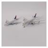 ZFQSEXTWT 16cm for Boeing B747-400 Airbus Alloy Die-Casting Aircraft Model Ornament Playkits view 2