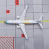 1 400 Scale for TBA Airlines 737-800 HS-DBZ Diecast Collectible Aircraft Model Metal Miniature Aviation Planetoy Set view 4