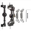 2Pcs Front Gate Axle and Stable Era with Metal Drive Shaft Compatible with C14 C24 C24-1 C34 C44 B14 B24 1/16 RC Car Upgrade Parts view 1