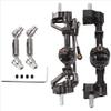 2Pcs Front Gate Axle and Stable Era with Metal Drive Shaft Compatible with C14 C24 C24-1 C34 C44 B14 B24 1/16 RC Car Upgrade Parts view 2