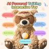 AI Talking Interactive Stuffed Animal Toy with ChatGPT, Smart Storytelling Teddy Bear with Magnetic AI Reactor, Educational & Emotional Companion Toys, Real-Time Voice Plush AI Toys for Kids Age 3+ view 2