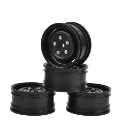 For Axial For SCX10 For Tamiya CC01 D90 For Pajero For Traxxas For TRX4 1/10 4PCS 1.9'' Wheel Rims RC For Rock Crawler Car Upgrade Parts RC Car Tires Rims