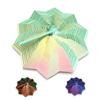 3D Printed Expanded Sensory Fidget Star, Fractal Fidget Hexagon with Handle, Sensory Fidget Toys for Adults, Star Fidget for Anxiety Relief, Quiet Stress Relief Desk Accessory (Pink Cyan, Medium) view 1