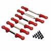 Parts For MJX 7303 1/7 Metal P73200 P73240 Eplacement Adjustment Rod Remote Control Car Upgrades Parts(Red) view 1