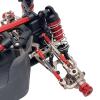 Parts For MJX 7303 1/7 Metal P73200 P73240 Eplacement Adjustment Rod Remote Control Car Upgrades Parts(Red) view 2
