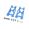 2 Pieces RC Car Rear Lower Swing Arm Replacement Spare Parts Assembly Upgrade Part for 7303 P73250 1/7 RC Car Vehicle Crawler- Blue view 1