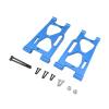 2 Pieces RC Car Rear Lower Swing Arm Replacement Spare Parts Assembly Upgrade Part for 7303 P73250 1/7 RC Car Vehicle Crawler- Blue view 2