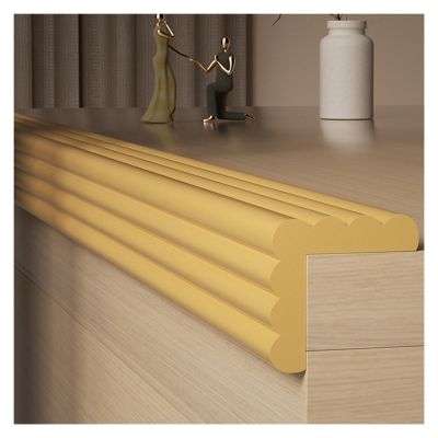 Foam Edge Protectors W Type Self-Adhesive Anti Collision Strip, Safety Bumper Guard for Table Chair TV Bench Furniture Bed Cabinets Stair(Wood,6m/19.68ft)