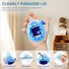SGHLDE 2-Pack for Tamagotchi Paradise Replacement Lid, 3D Cute Kawaii Clear Hard Lid for Tama Paradise Accessories, DIY, Modification and Repair (Crown) view 4
