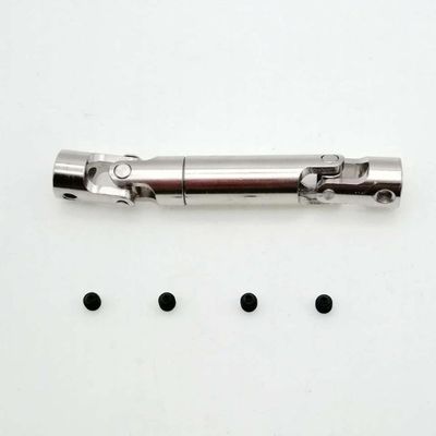 2Pcs RC 1/10 Universal Joint Drive Shaft Steel 80-100MM 90-110MM 110-155MM Compatible with 1 10 Scale Rock Crawler Car D110(110-155mm)