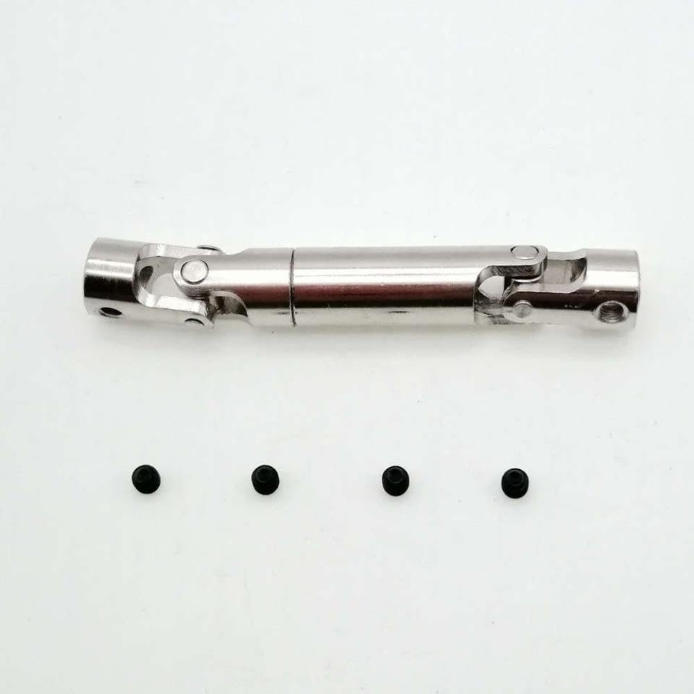 2Pcs RC 1/10 Universal Joint Drive Shaft Steel 80-100MM 90-110MM 110-155MM Compatible with 1 10 Scale Rock Crawler Car D110(110-155mm)