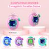SGHLDE 2-Pack for Tamagotchi Paradise Replacement Lid, 3D Cute Kawaii Clear Hard Lid for Tama Paradise Accessories, DIY, Modification and Repair (Crown) view 2
